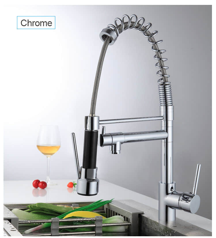 HC5001 Kitchen Faucets Commercial Solid Brass Single Handle