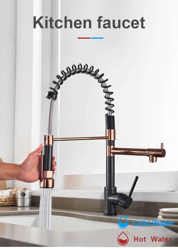 HC5001 Kitchen Faucets Commercial Solid Brass Single Handle