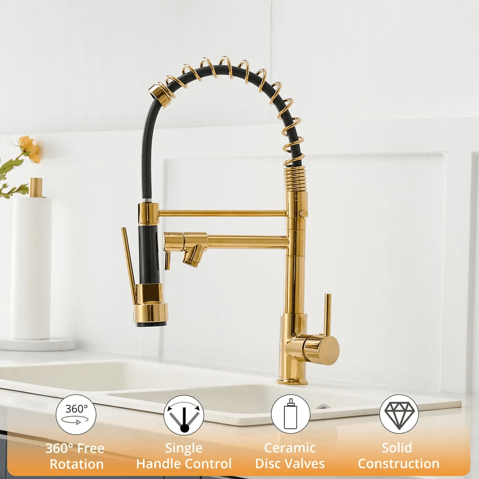HC5001 Kitchen Faucets Commercial Solid Brass Single Handle