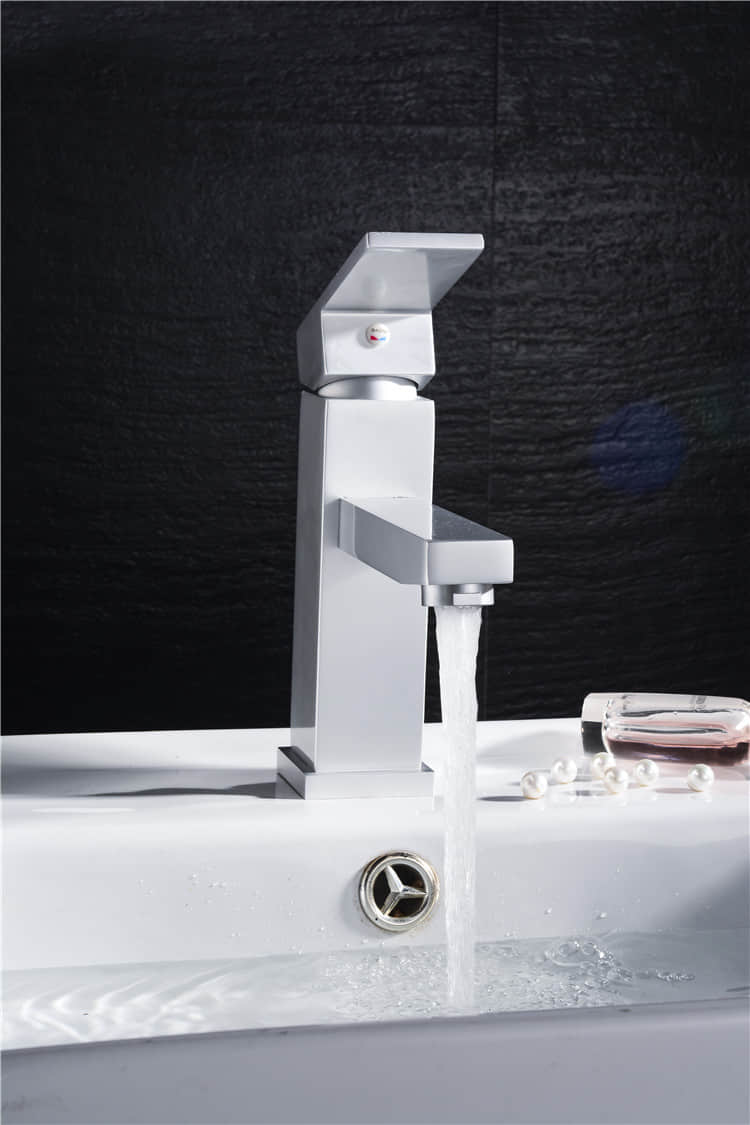 HB6001 NEW DESIGN High Quality Space aluminium Anodized surface single handle basin faucet