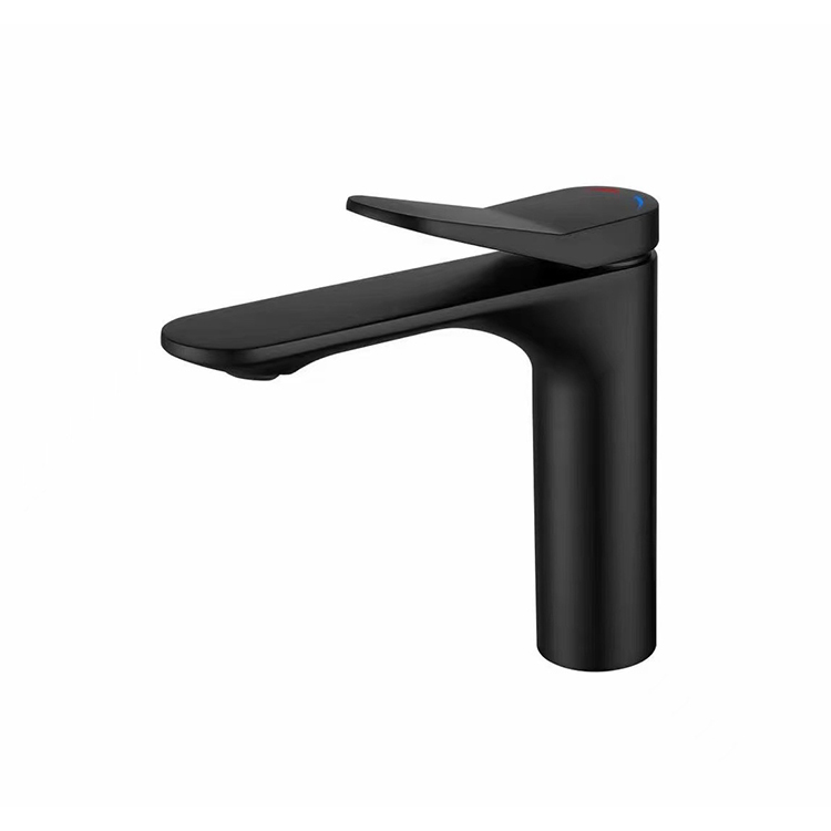 HB6004 NEW DESIGN High Quality Space brass Anodized surface single handle basin faucet
