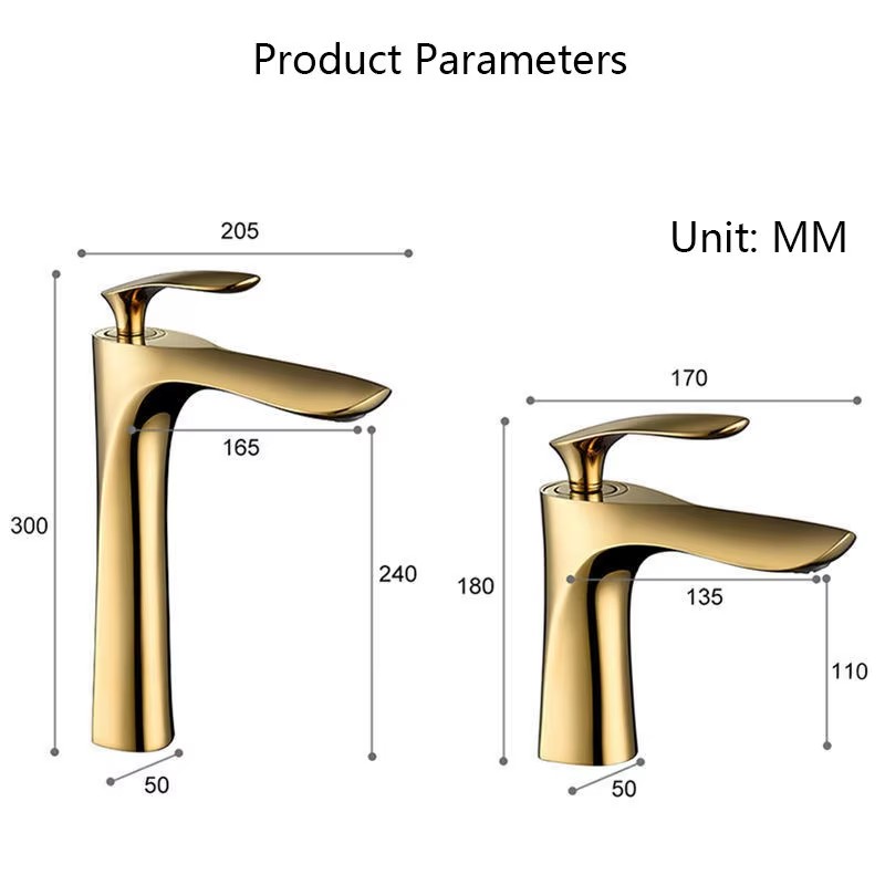 HB6013 New Design Deck Mount Taps Water Faucet