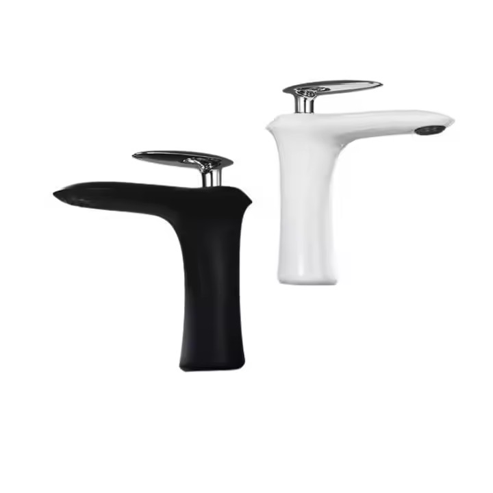 HB6020 NEW DESIGN High Quality Space brass Anodized surface single handle basin faucet