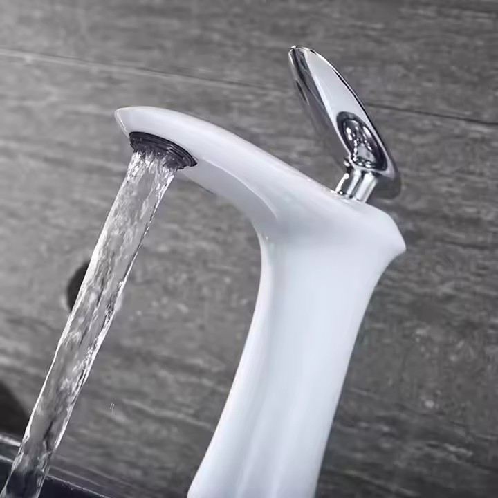 HB6020 NEW DESIGN High Quality Space brass Anodized surface single handle basin faucet