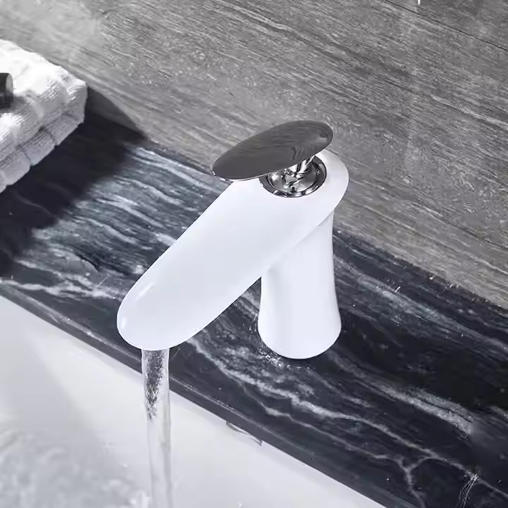 HB6020 NEW DESIGN High Quality Space brass Anodized surface single handle basin faucet