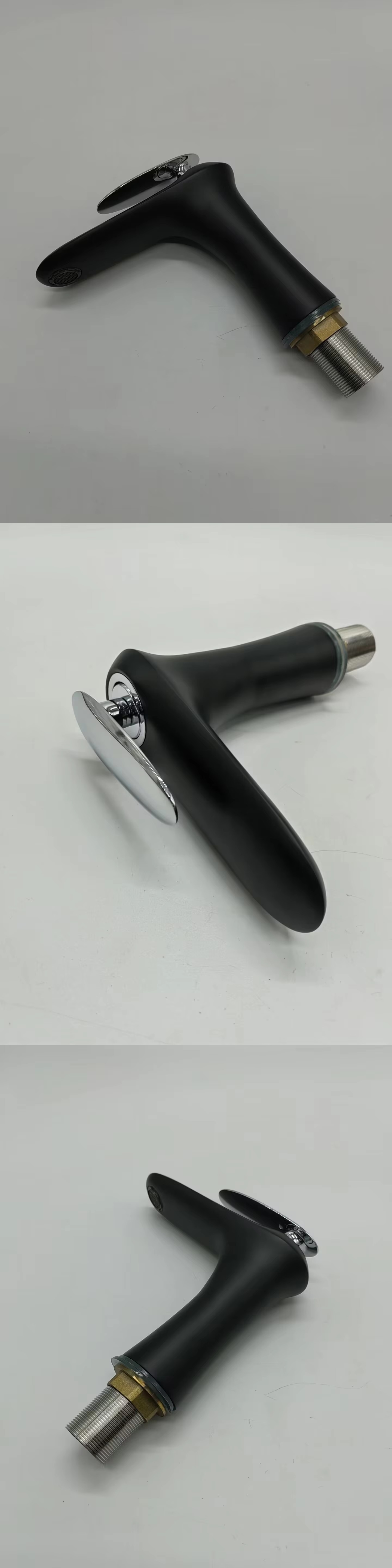 HB6020 NEW DESIGN High Quality Space brass Anodized surface single handle basin faucet