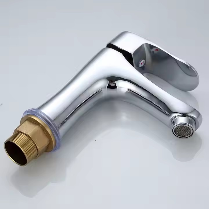 HB6021 NEW DESIGN High Quality Space brass Anodized surface single handle basin faucet