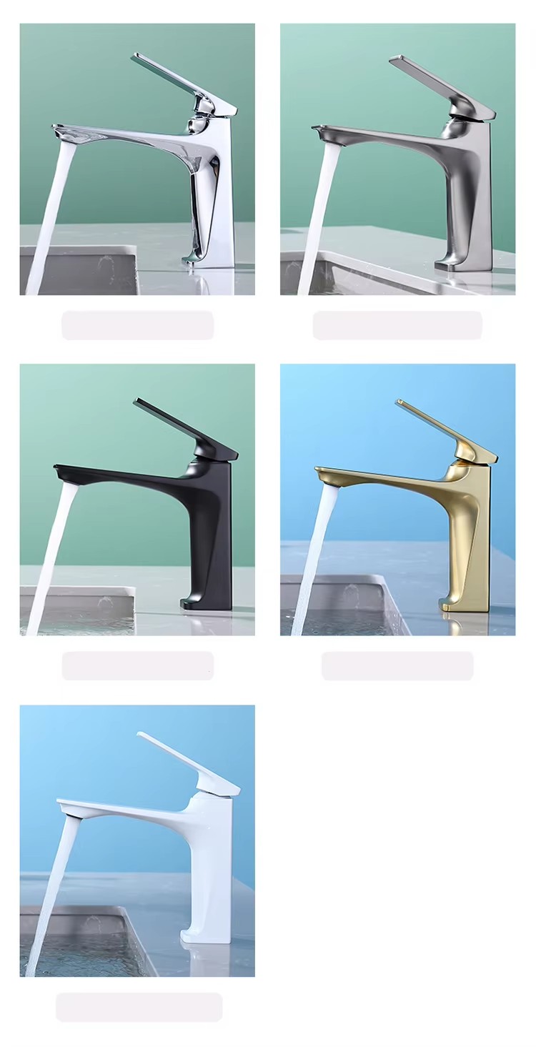 HB6022 Luxurious Bathroom Products Zinc Sanitary Ware Wash Basin Faucet