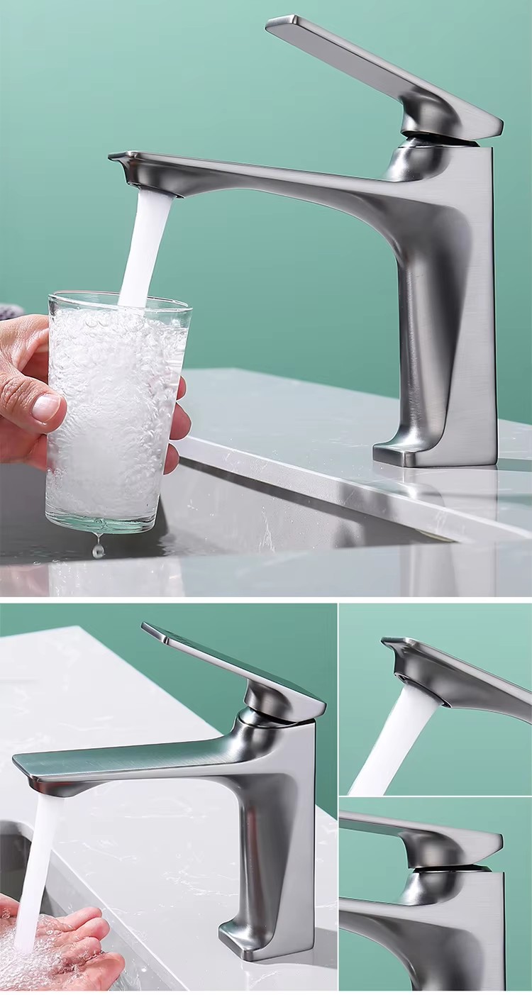 HB6022 Luxurious Bathroom Products Zinc Sanitary Ware Wash Basin Faucet