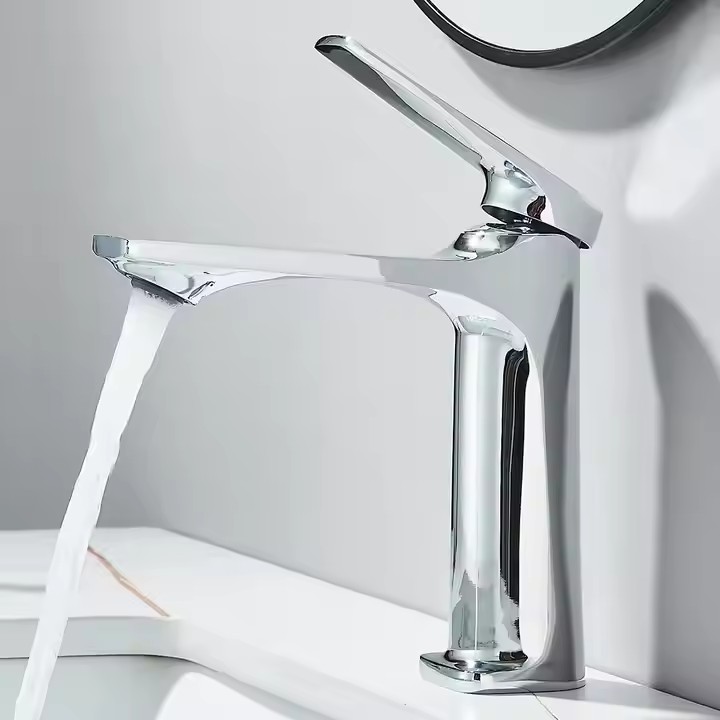 HB6022 Luxurious Bathroom Products Zinc Sanitary Ware Wash Basin Faucet