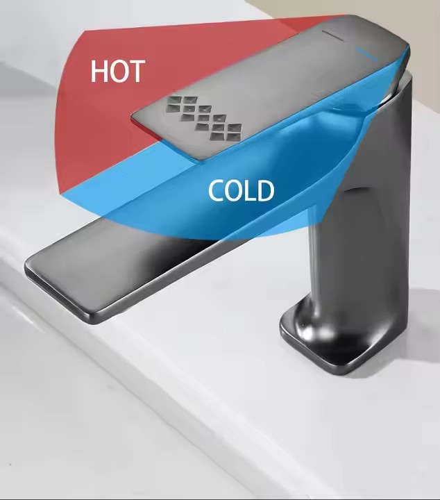 HB6022 Luxurious Bathroom Products Zinc Sanitary Ware Wash Basin Faucet