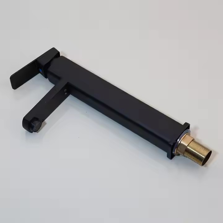 HB6010 Square Basin Hot and Cold Faucet Zinc