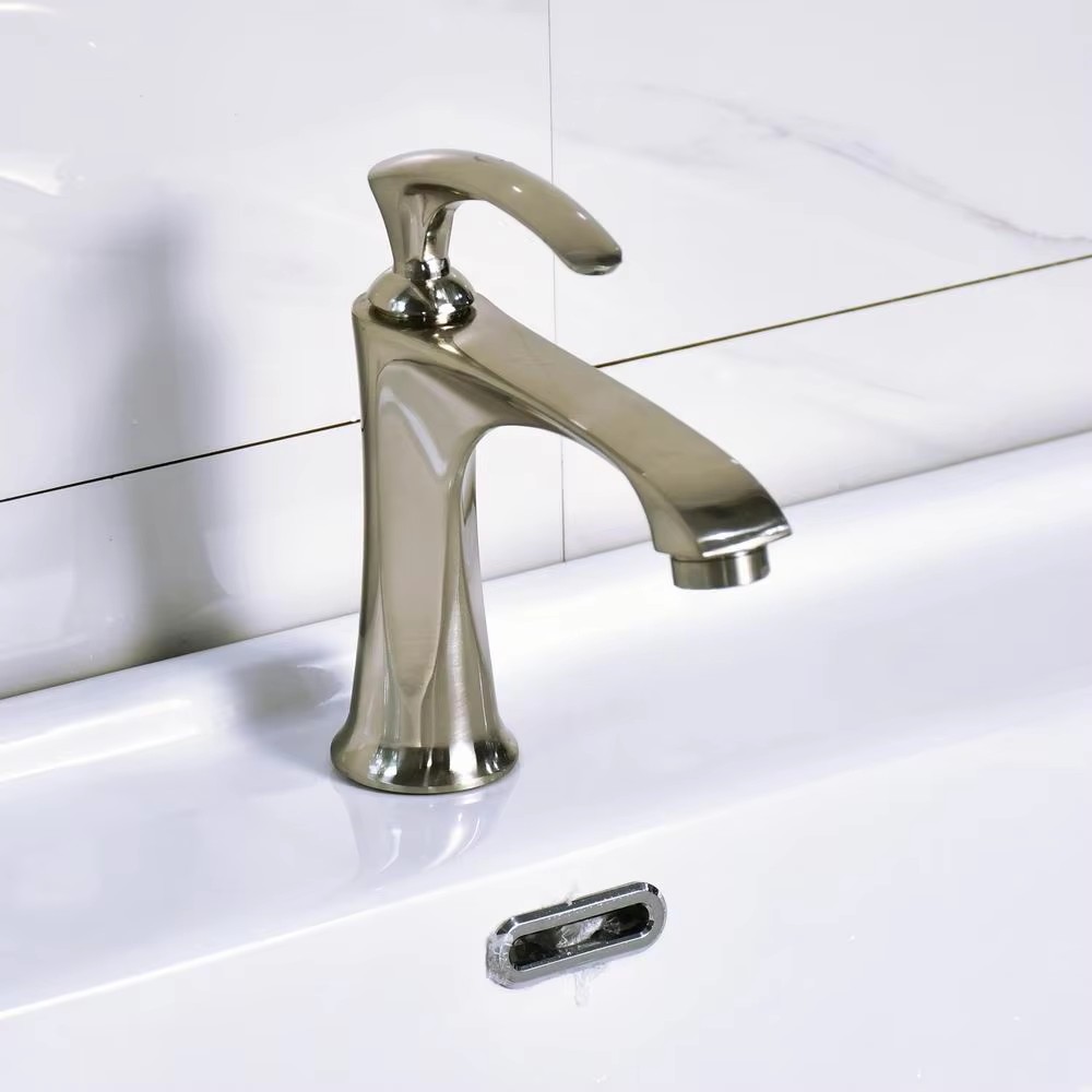  HB6038 New Design Single Cold Water Zinc Body Single Handle Basin Faucet	