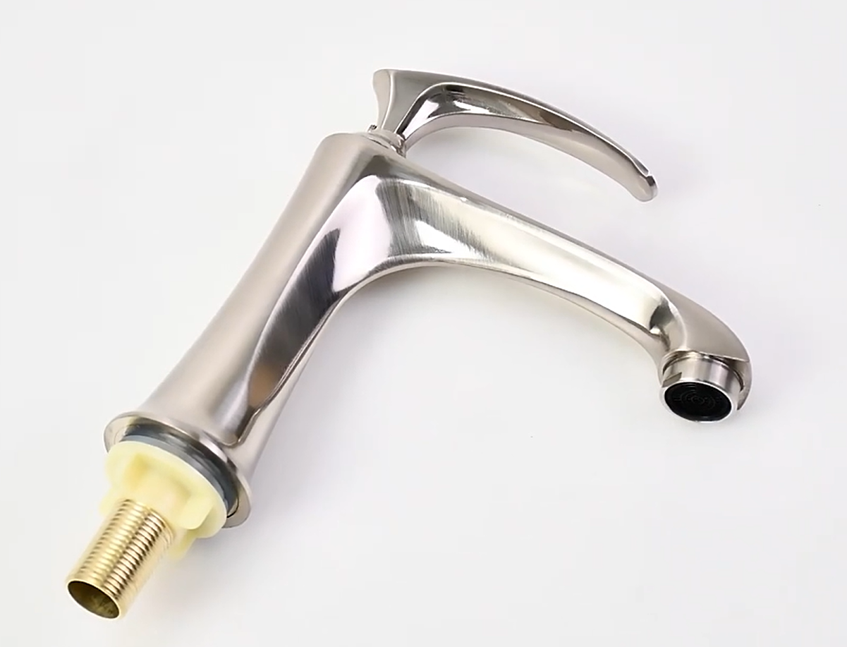  HB6038 New Design Single Cold Water Zinc Body Single Handle Basin Faucet	
