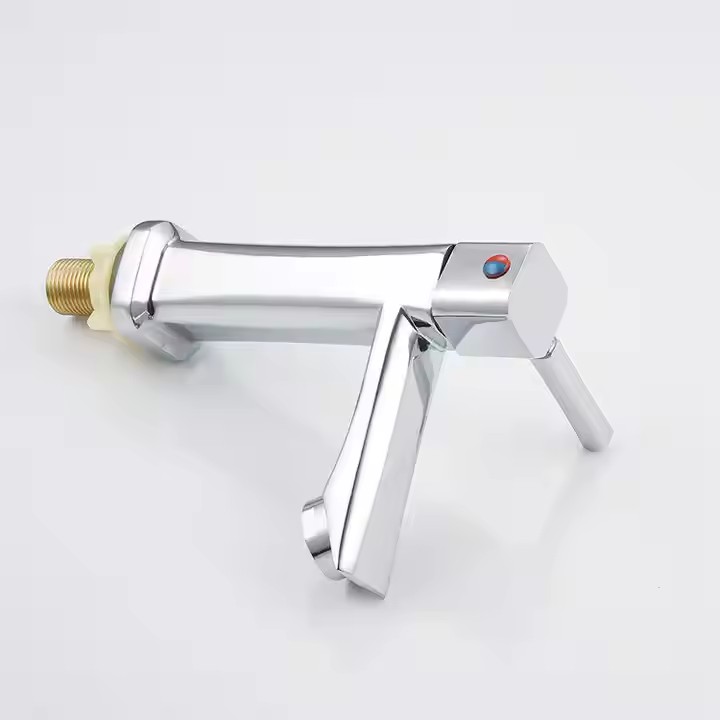  HB6039 New Design Single Cold Water Zinc Body Single Handle Basin Faucet	
