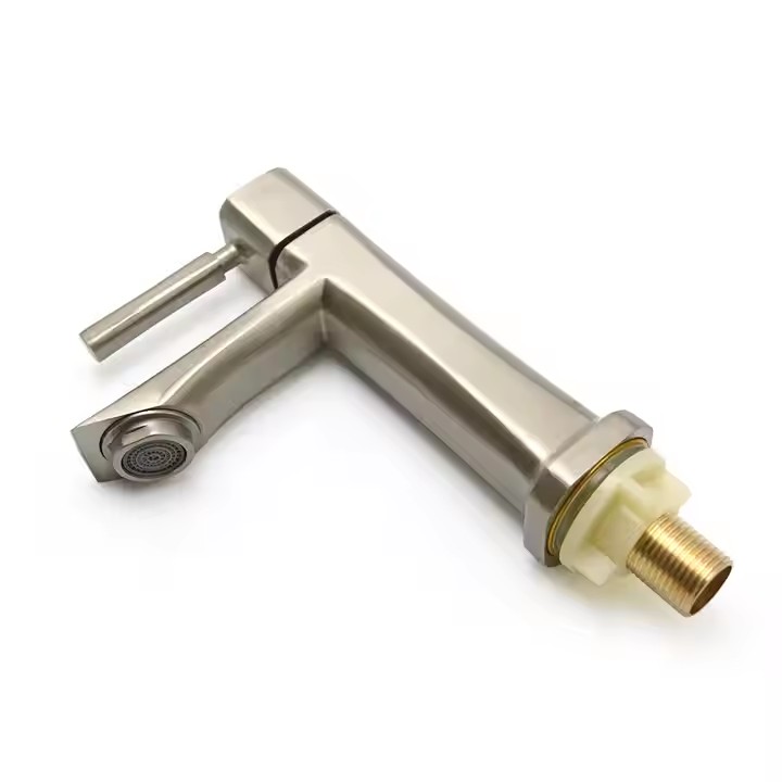  HB6039 New Design Single Cold Water Zinc Body Single Handle Basin Faucet	