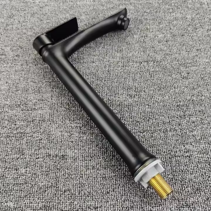  HB6042 New Design Single Cold Water Zinc Body Single Handle Basin Faucet	Long And Short