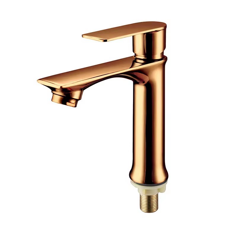  HB6042 New Design Single Cold Water Zinc Body Single Handle Basin Faucet	Long And Short