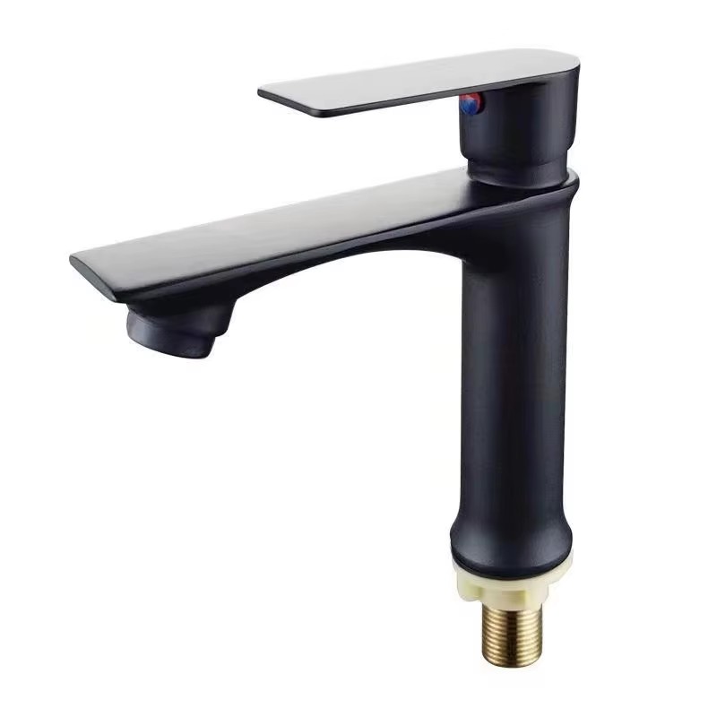  HB6042 New Design Single Cold Water Zinc Body Single Handle Basin Faucet	Long And Short