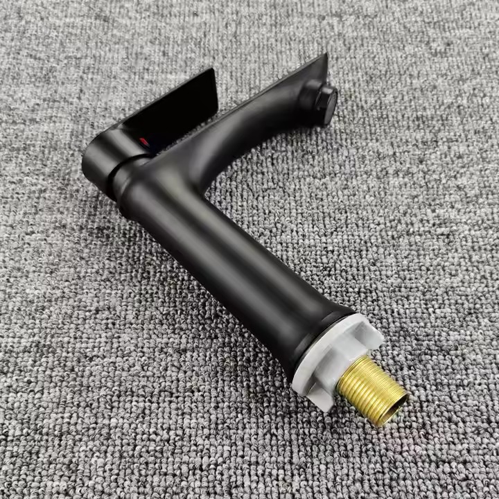  HB6042 New Design Single Cold Water Zinc Body Single Handle Basin Faucet	Long And Short