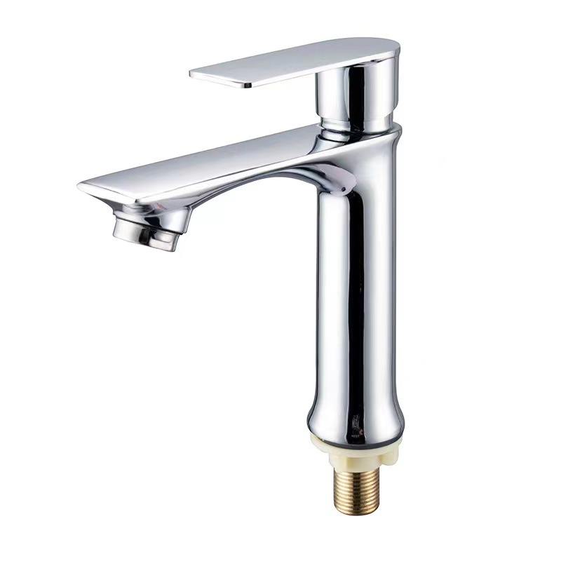 HB6042 New Design Single Cold Water Zinc Body Single Handle Basin Faucet	Long And Short