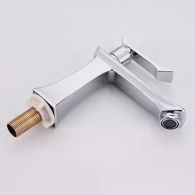  HB8046 New Design Single Cold Water Zinc Body Single Handle Basin Faucet	