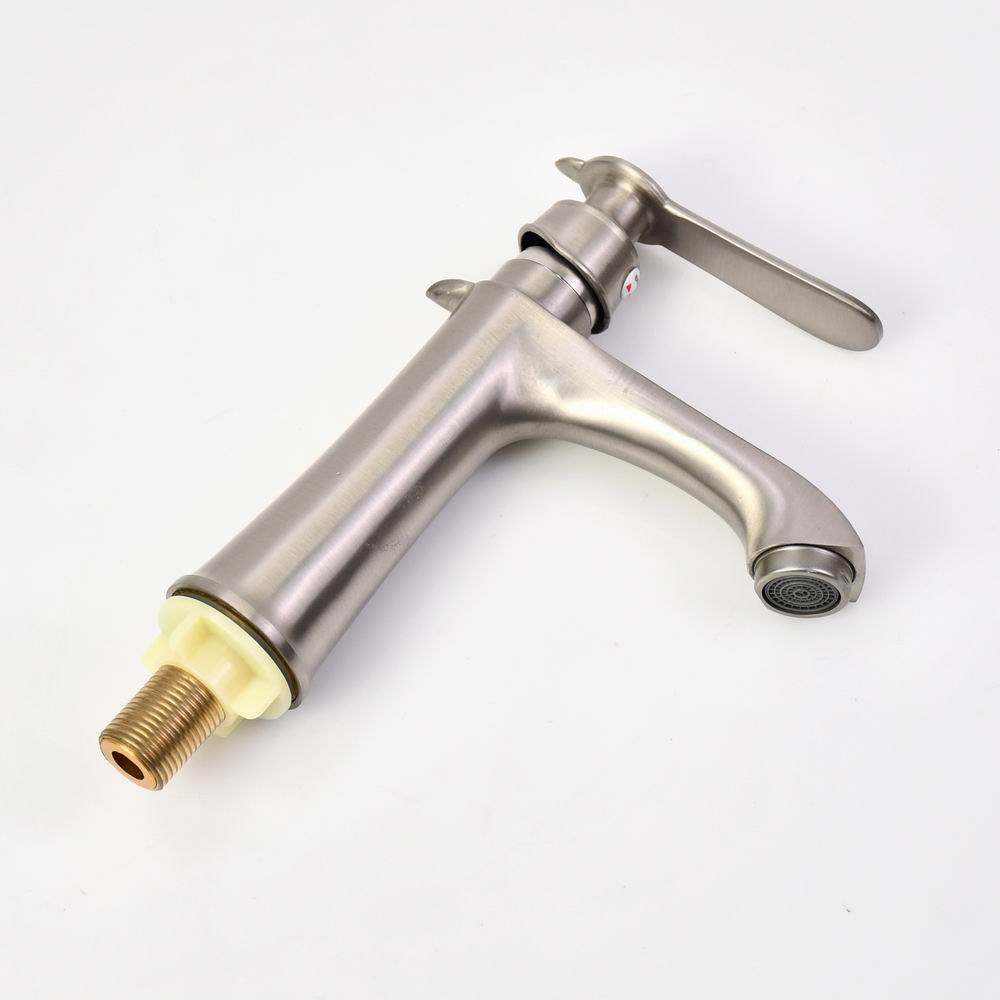  HB6043 New Design Single Cold Water Zinc-alloy Body Single Handle Basin Faucet	