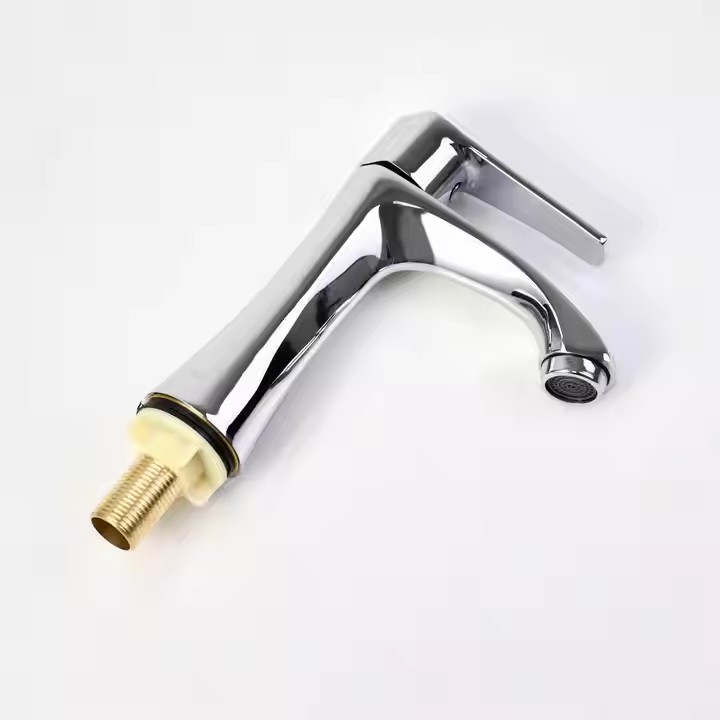  HB6048 New Design Single Cold Water Zinc Body Single Handle Basin Faucet	