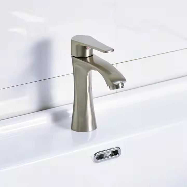  HB6048 New Design Single Cold Water Zinc Body Single Handle Basin Faucet	