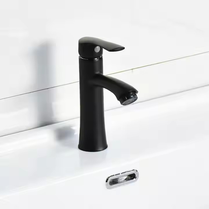  HB6049 New Design Single Cold Water Zinc Body Single Handle Basin Faucet	