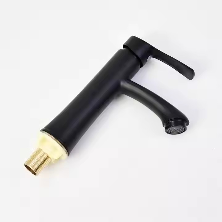  HB6049 New Design Single Cold Water Zinc Body Single Handle Basin Faucet	