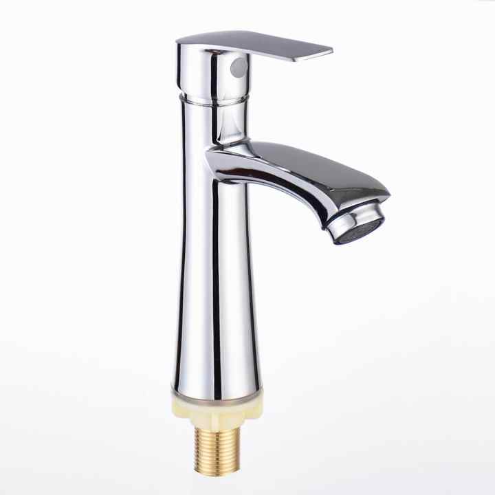  HB6049 New Design Single Cold Water Zinc Body Single Handle Basin Faucet	