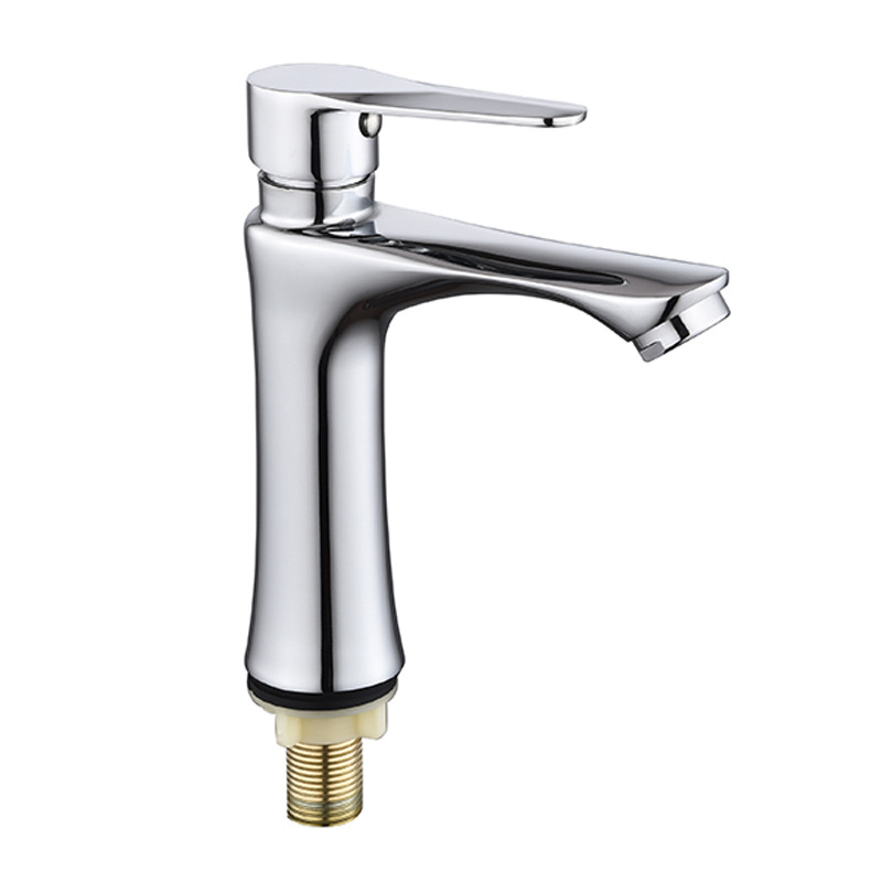 HB6050 New Design Single Cold Water Zinc Body Single Handle Basin Faucet	