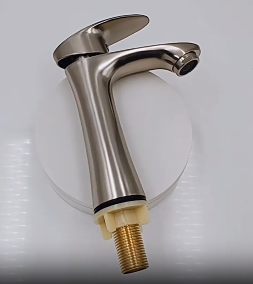  HB6051 New Design Single Cold Water Zinc Body Single Handle Basin Faucet	