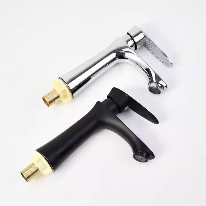  HB6051 New Design Single Cold Water Zinc Body Single Handle Basin Faucet	
