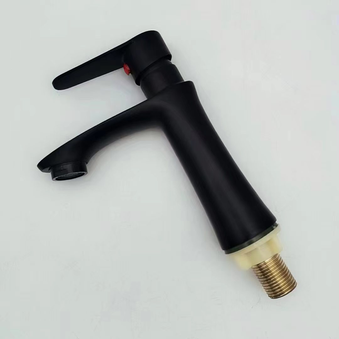  HB6052 New Design Single Cold Water Zinc Body Single Handle Basin Faucet	
