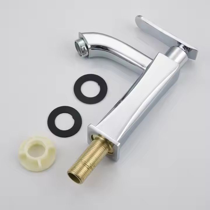  HB6053 New Design Single Cold Water Zinc Body Single Handle Basin Faucet	