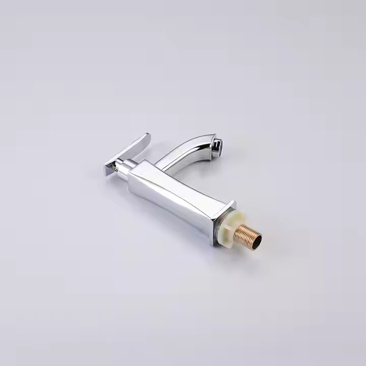  HB6053 New Design Single Cold Water Zinc Body Single Handle Basin Faucet	