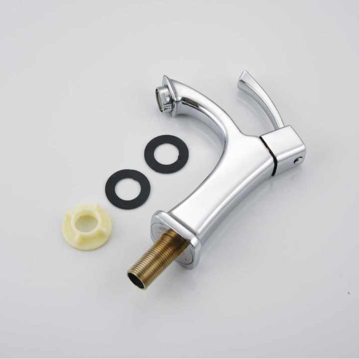  HB6055 New Design Single Cold Water Zinc Body Single Handle Basin Faucet	