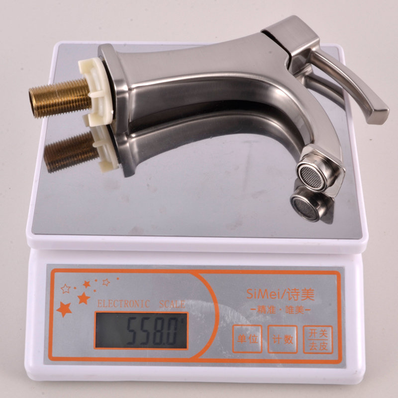  HB6055 New Design Single Cold Water Zinc Body Single Handle Basin Faucet	