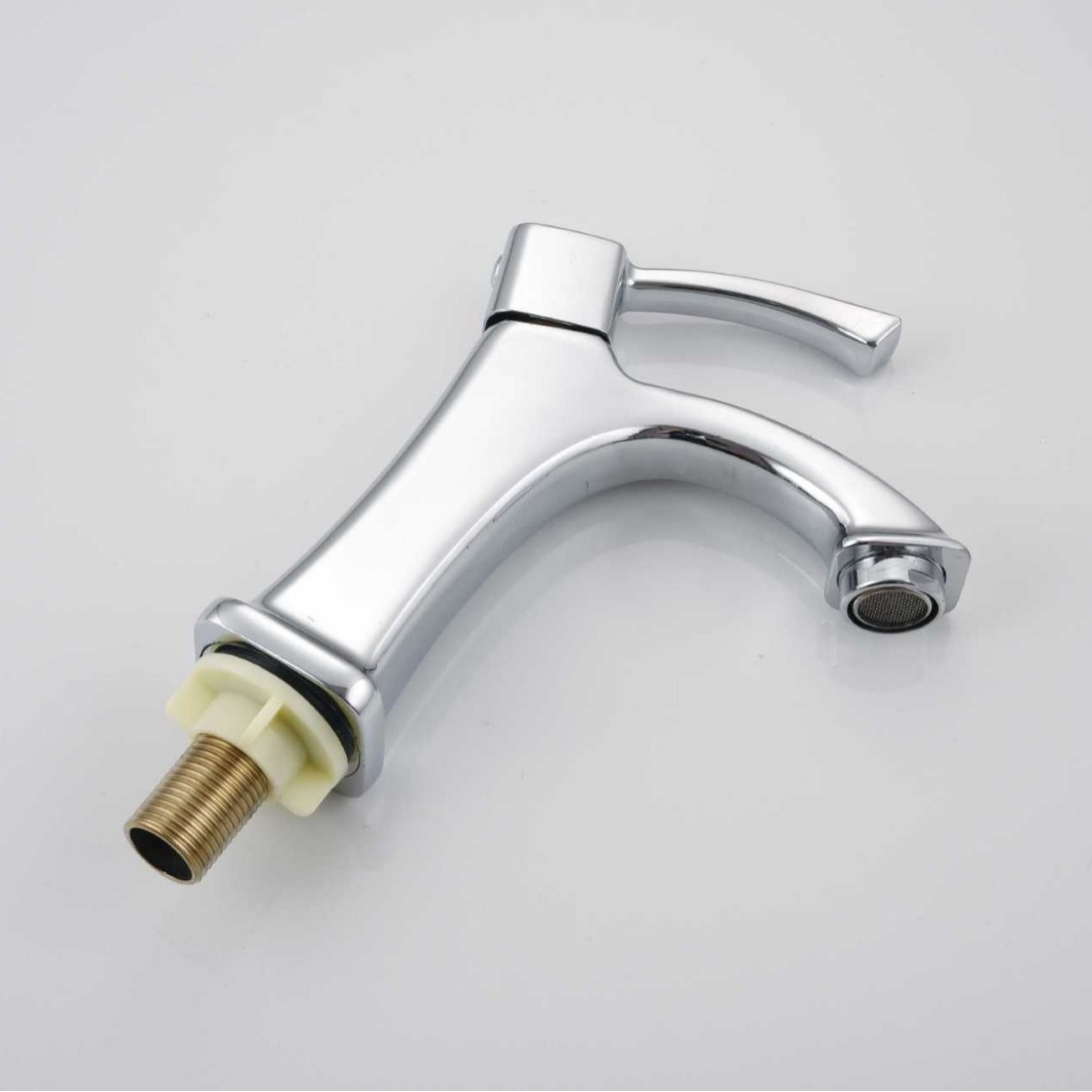  HB6055 New Design Single Cold Water Zinc Body Single Handle Basin Faucet	