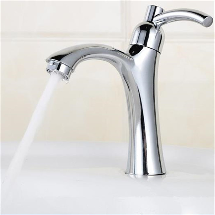  HB6057 New Design Single Cold Water Zinc Body Single Handle Basin Faucet	