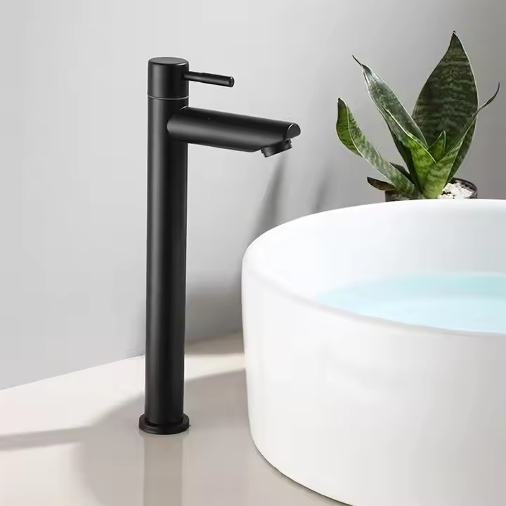  HB6058 Luxurious Stainless Steel Water Tap Long And Short Faucet