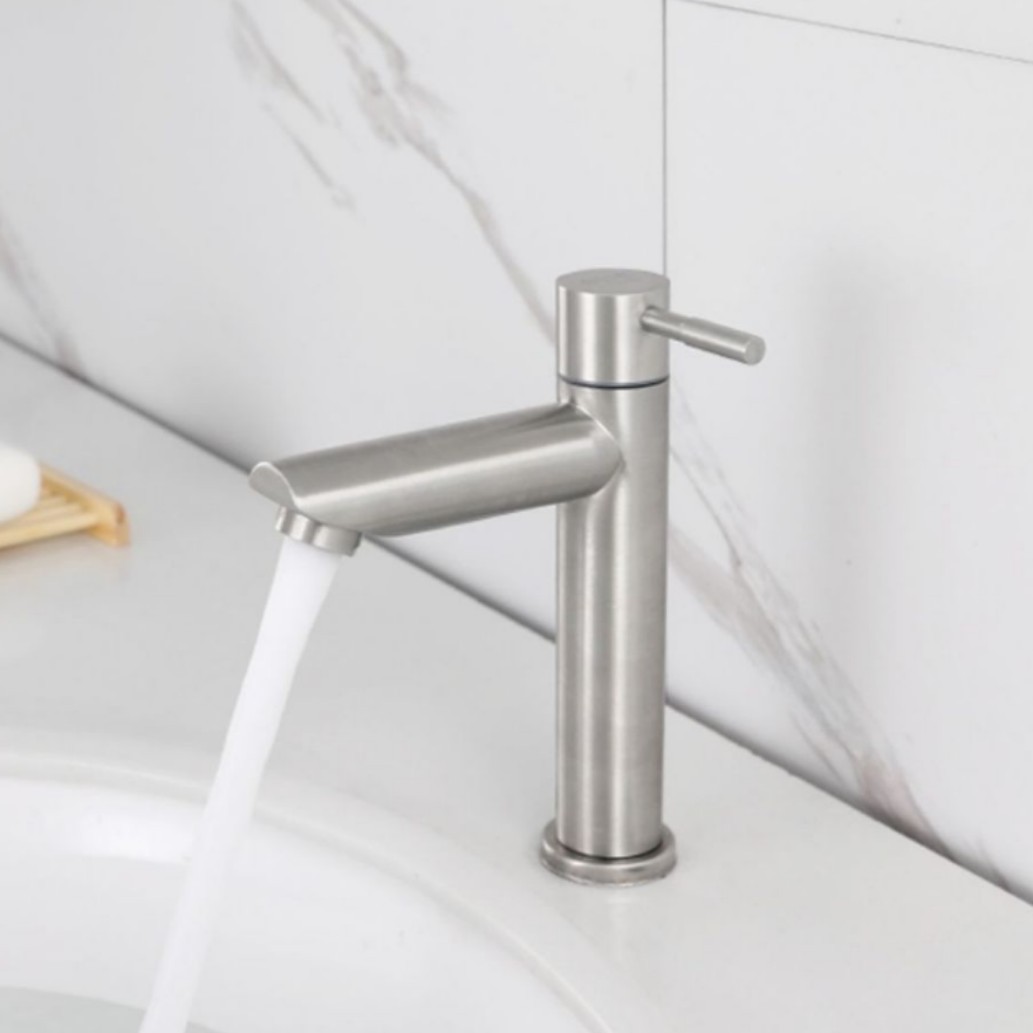  HB6058 Luxurious Stainless Steel Water Tap Long And Short Faucet