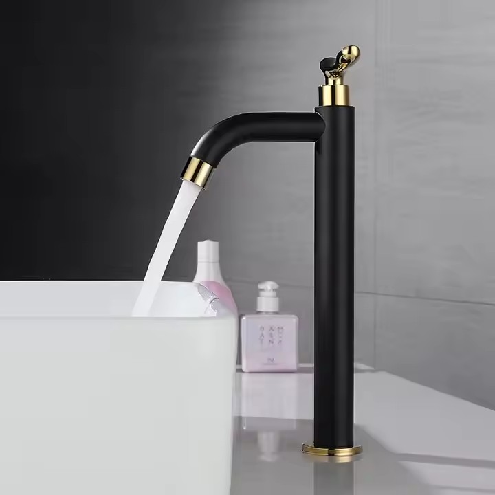  HB6059 Luxurious Stainless Steel Water Tap Long And Short Faucet	