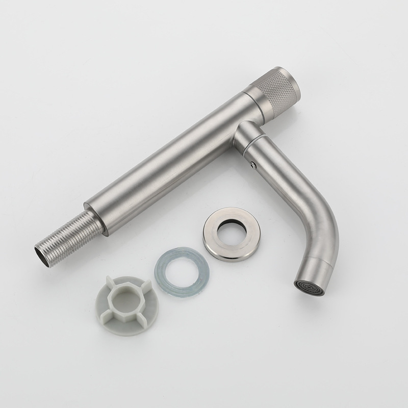  HB6060  Luxurious Stainless Steel Water Tap Long And Short Faucet	