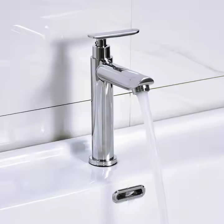 HB6044 Single Cold Taps 304 Stainless Steel Brushed Long And Short
