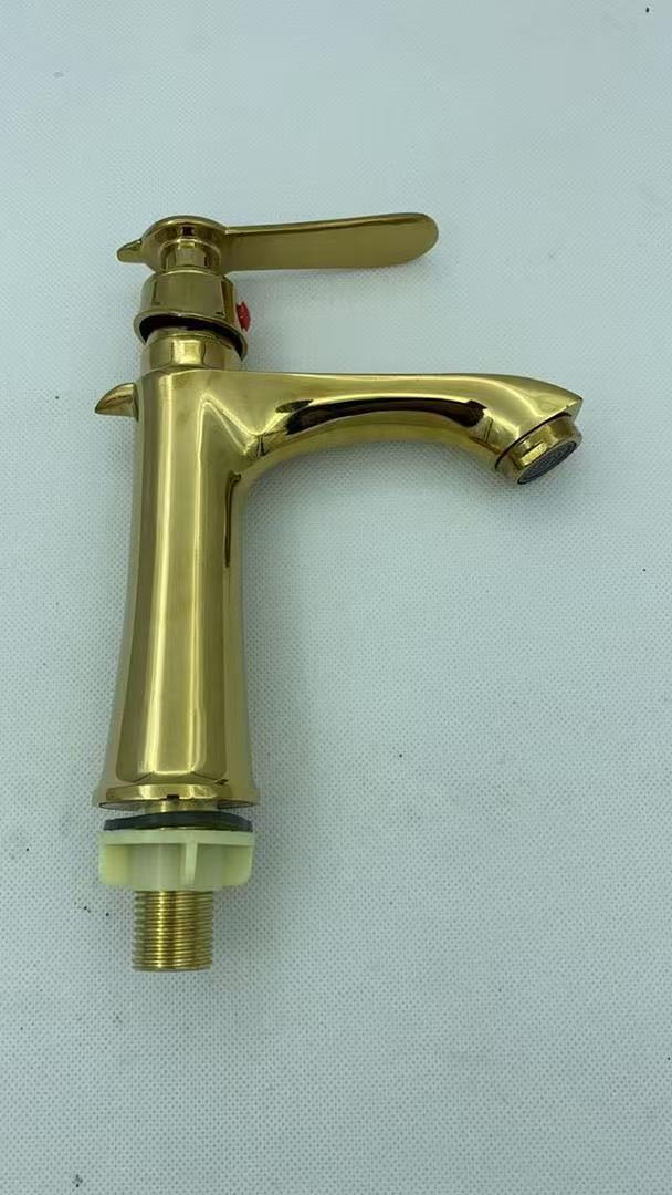  HB6043 New Design Single Cold Water Zinc-alloy Body Single Handle Basin Faucet	