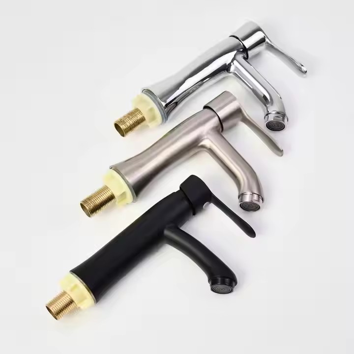  HB6062 New Design Single Cold Water Zinc Body Long And Short Faucet	