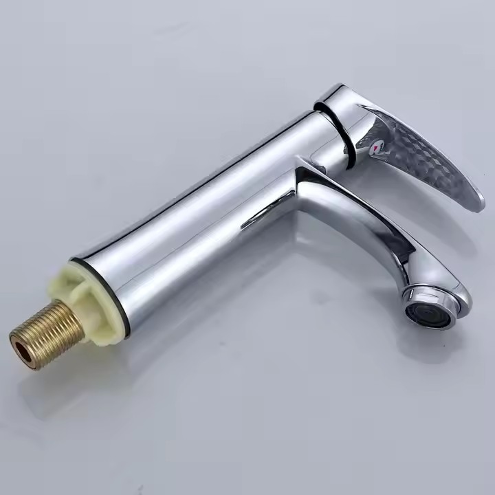  HB6064 New Design Single Cold Water Zinc Body Single Handle Basin Faucet	